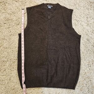 Johnston & Murphy Brown Sweater Vest